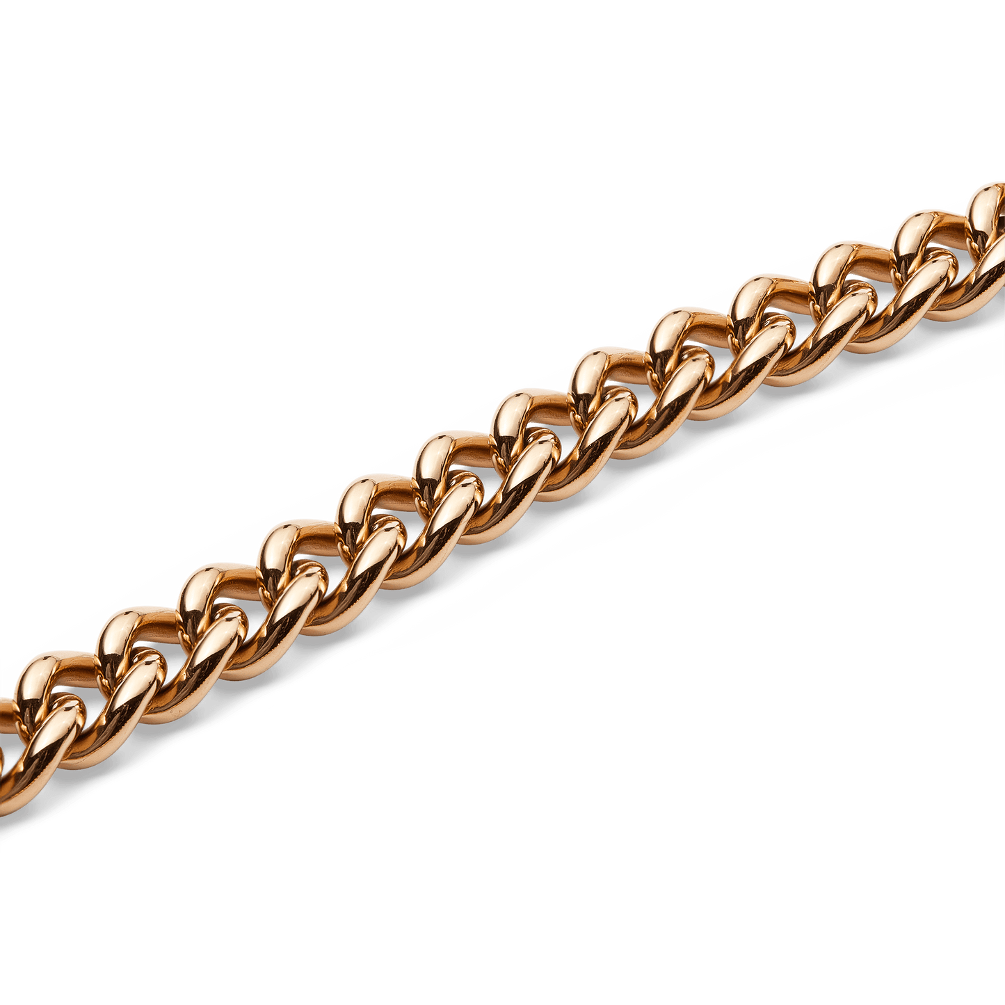 Chunky Chain Necklace Rose Gold