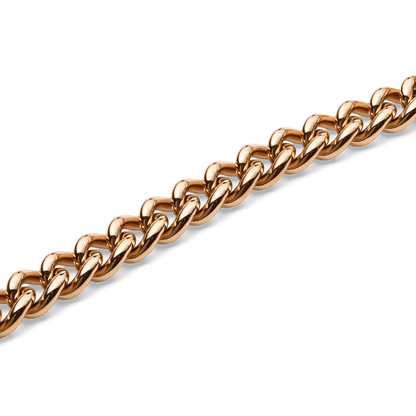 Chunky Chain Necklace Rose Gold