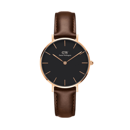 Petite Bristol Black Rose Gold