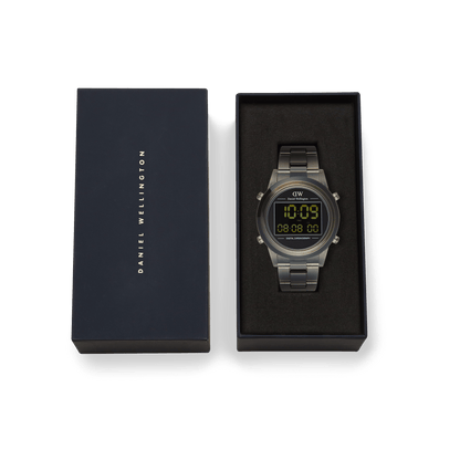 Retro Digital Dark Grey Dark Grey