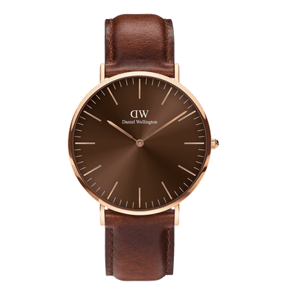 Classic St Mawes Amber Rose Gold