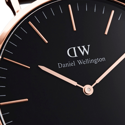 Classic Dover Black Rose Gold