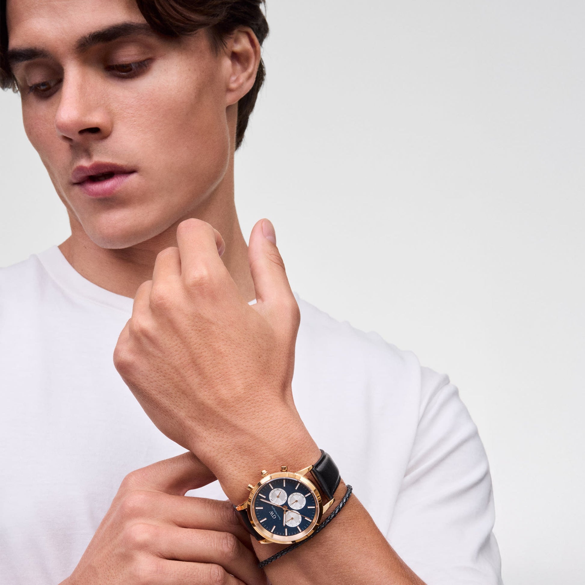 Iconic Chronograph Sheffield Arctic Panda Rose Gold