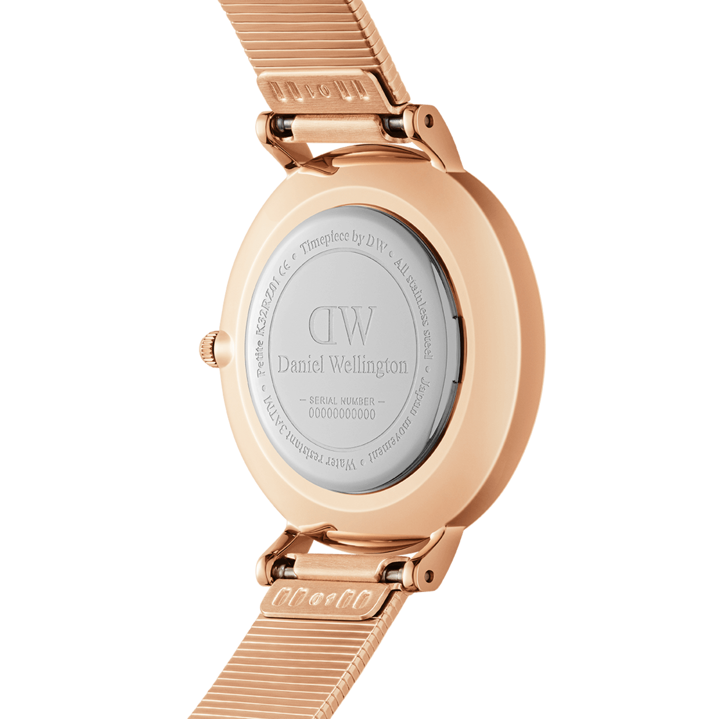 Petite Lumine Pressed Piano White MoP Rose Gold