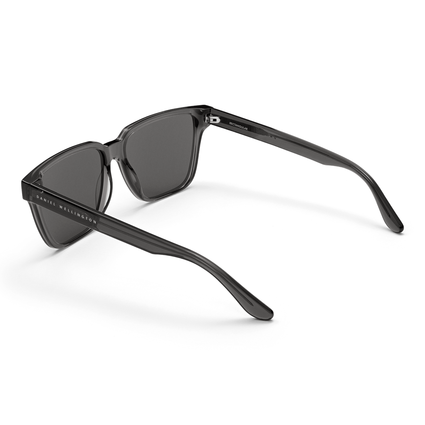 Rectangular Bio-Acetate Grey Grey