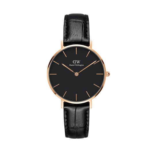 Petite Reading Black Rose Gold