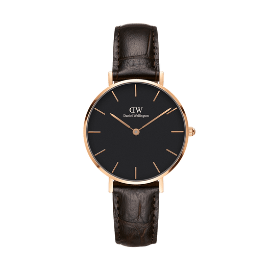 Petite York Black Rose Gold