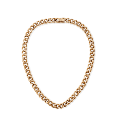 Chunky Chain Necklace Rose Gold