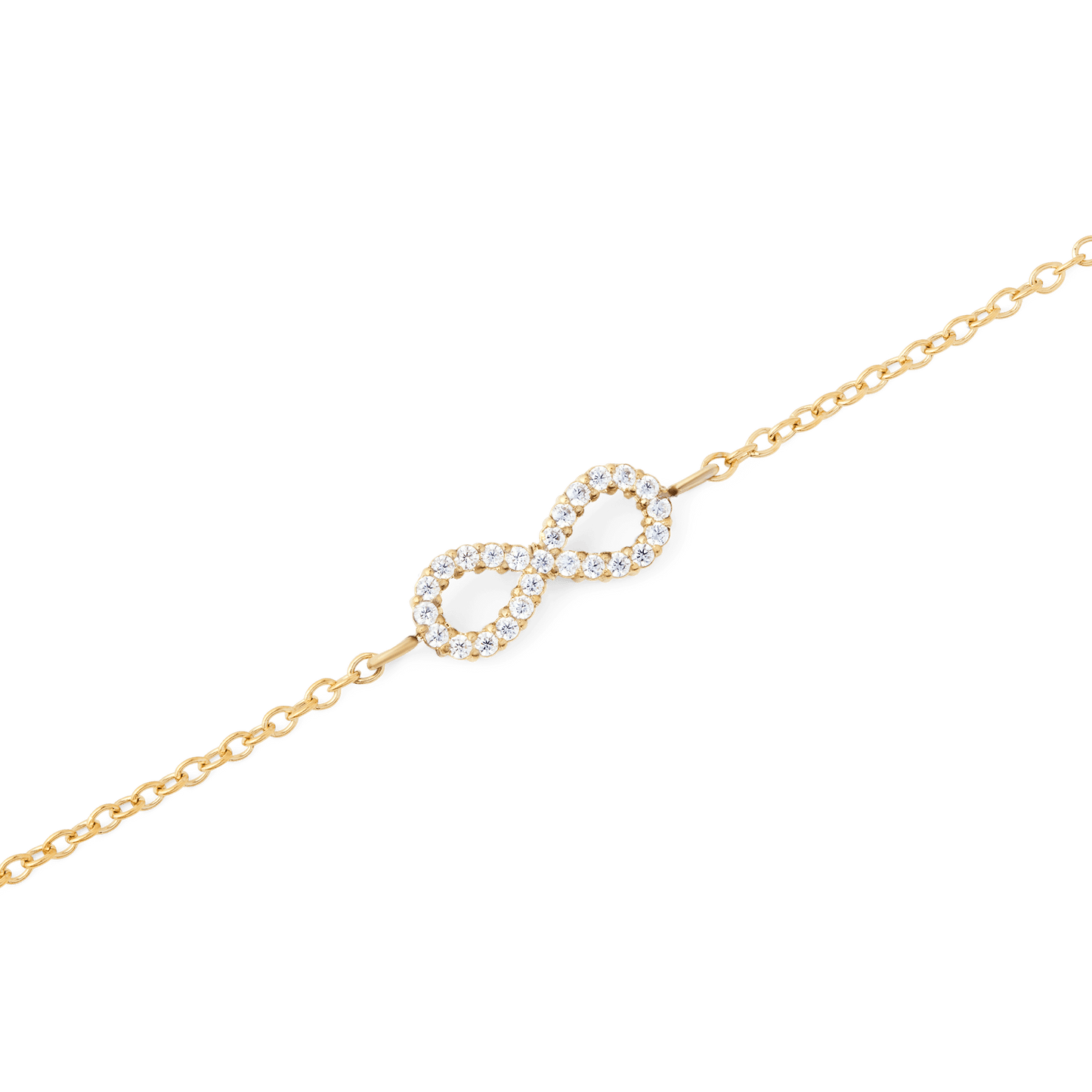 Mirelle Infinity Bracelet Gold
