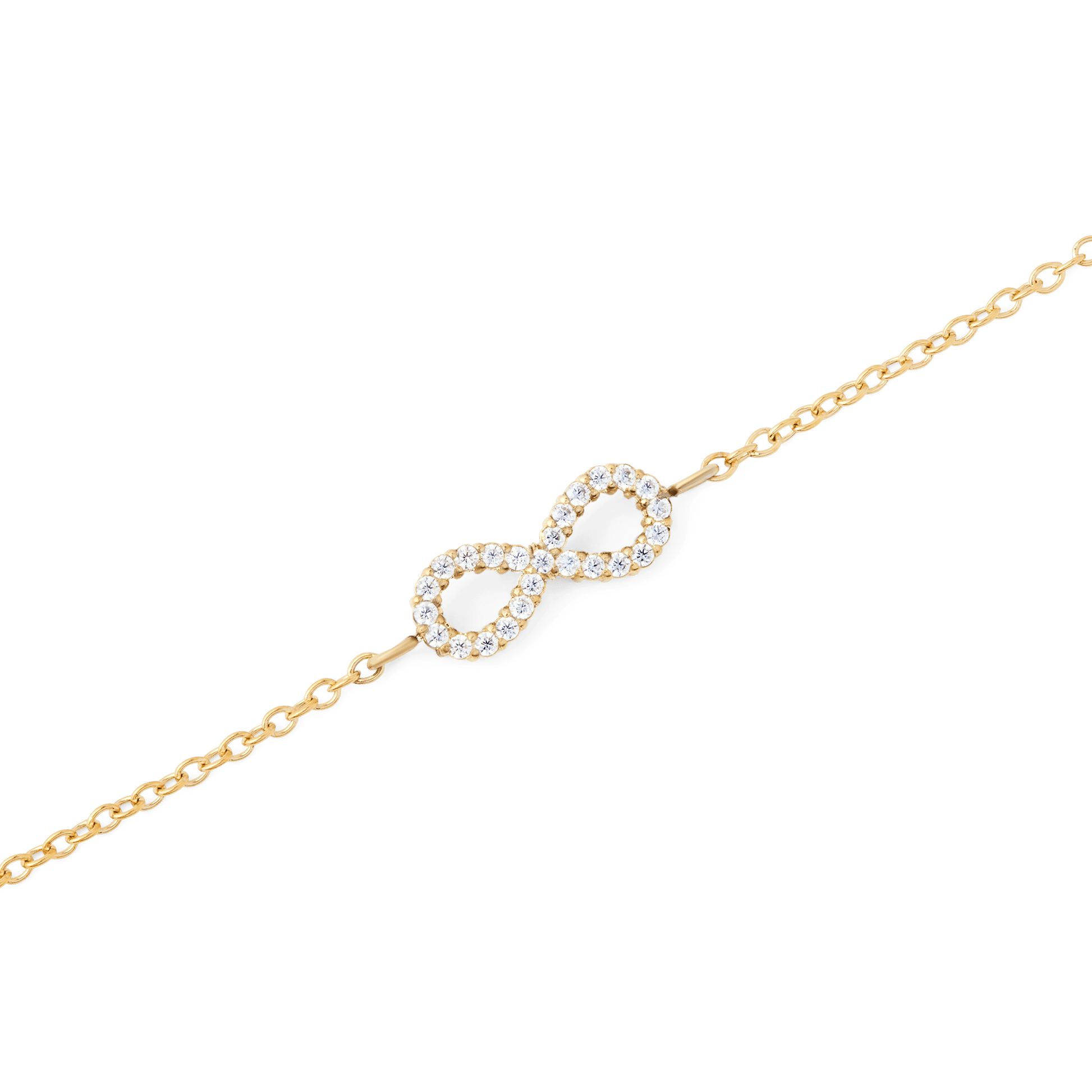 Mirelle Infinity Bracelet Gold