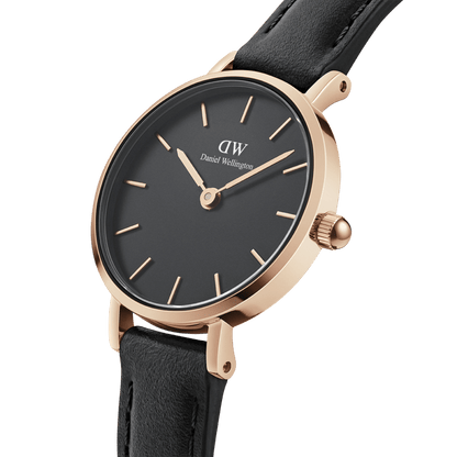Petite Pressed Sheffield Black Rose Gold