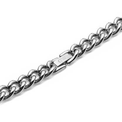 Chunky Chain Necklace Silver