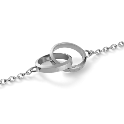 Elan Unity Necklace Silver