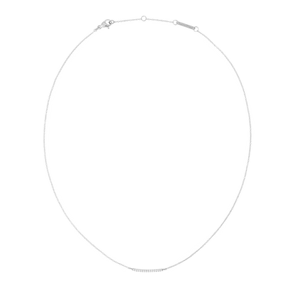 Mirelle Eternity Necklace Silver