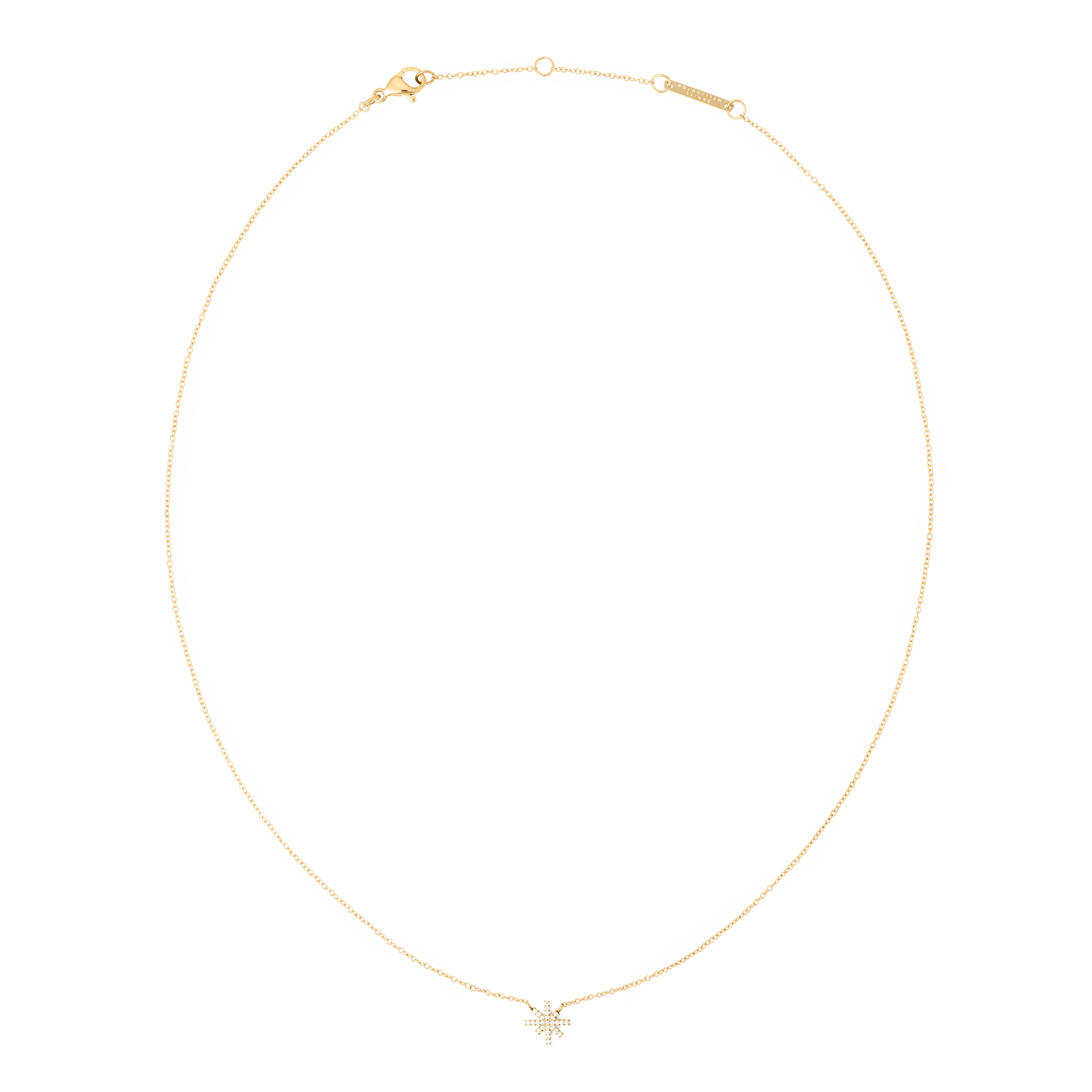 Mirelle Star Necklace Gold