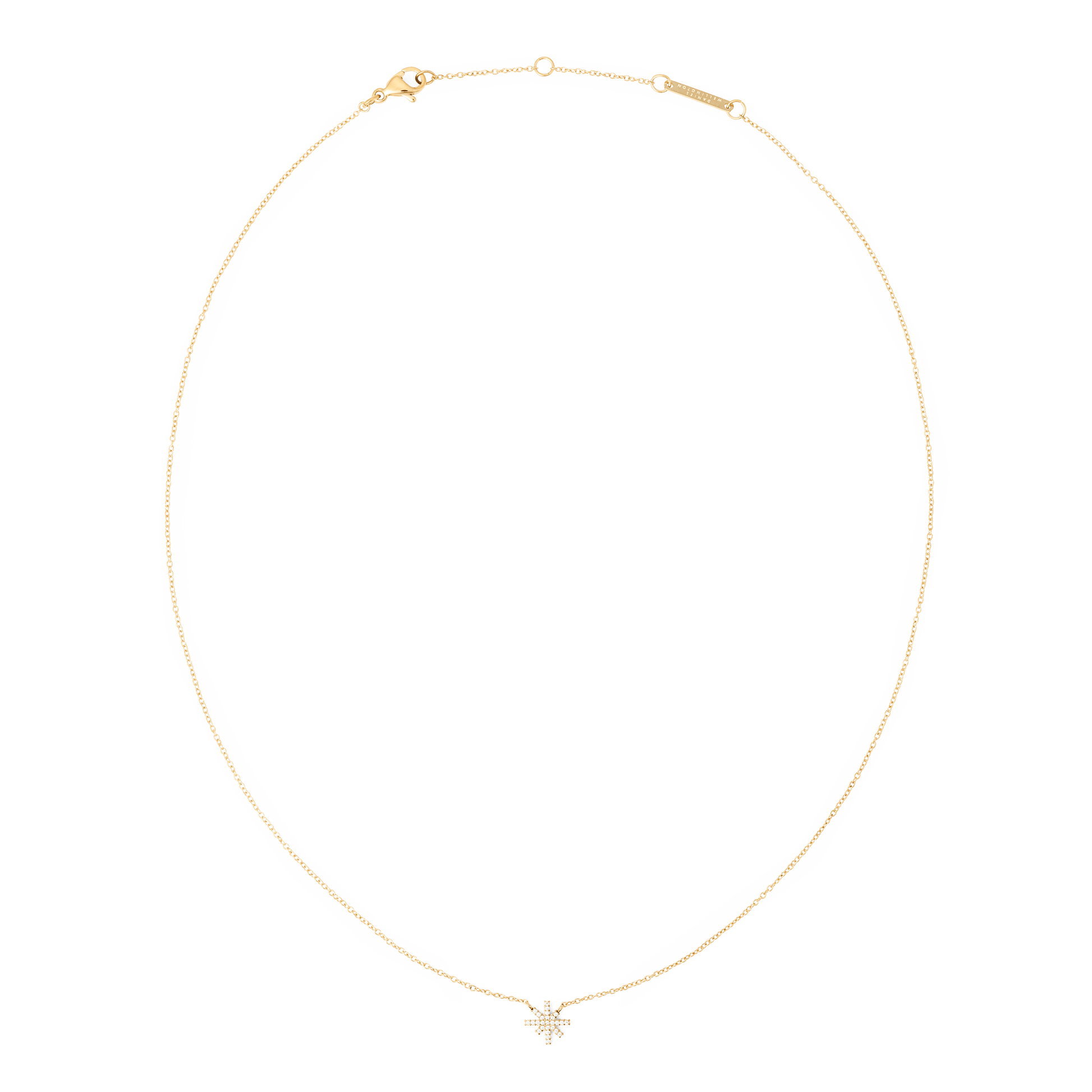 Mirelle Star Necklace Gold