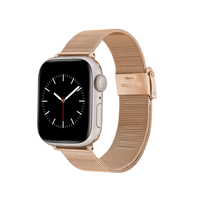 Smartwatch Strap Mesh Rose Gold