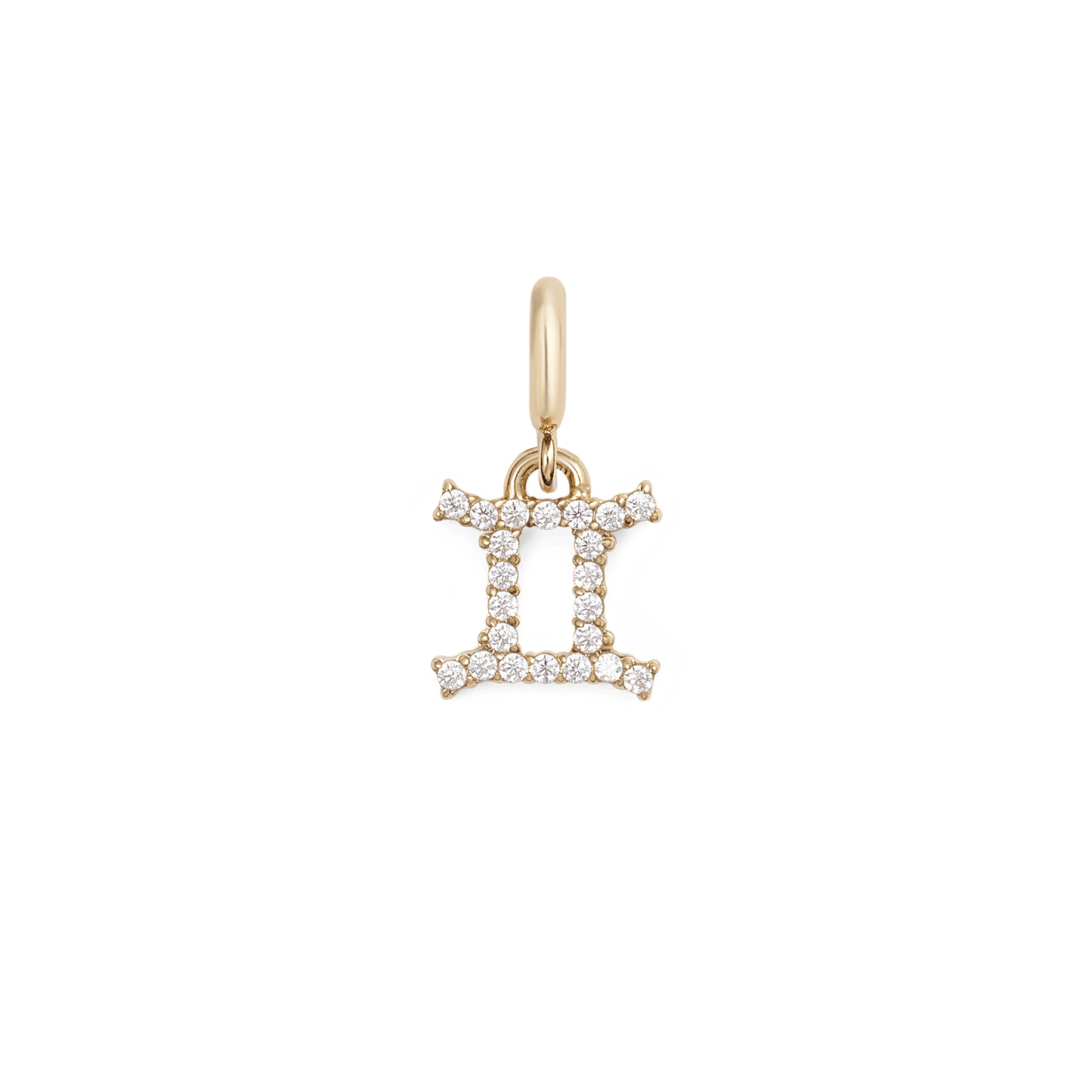 Zodiac Watch Charm Gold