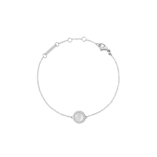 Audrey Bracelet Mother of Pearl Silver