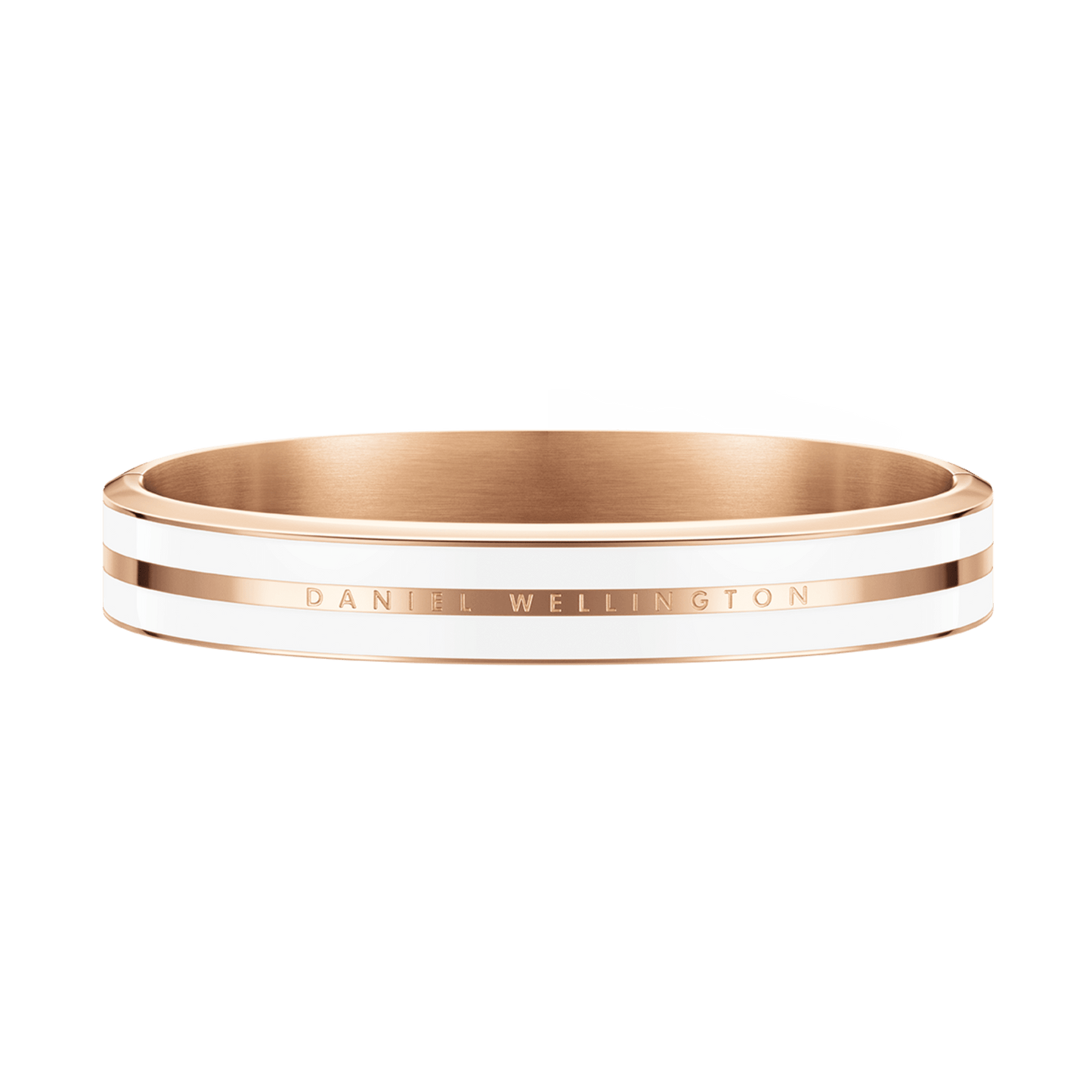 Emalie Infinite Rose Gold Satin White