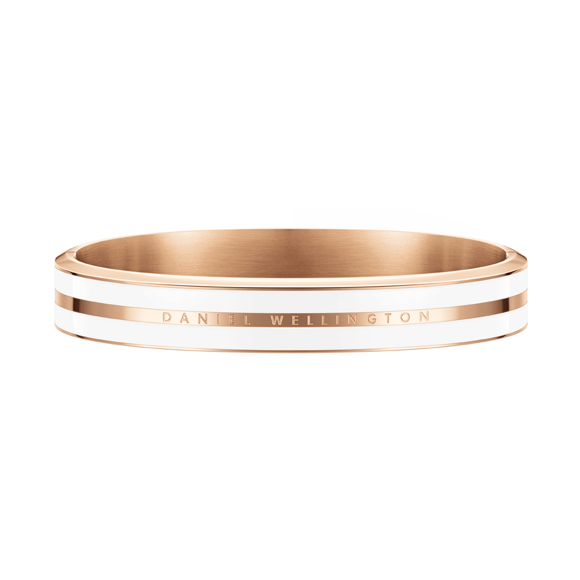 Emalie Infinite Rose Gold Satin White