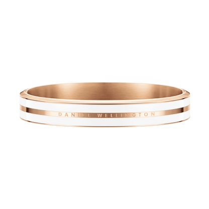 Emalie Infinite Rose Gold Satin White