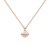 Rose Gold/Satin White