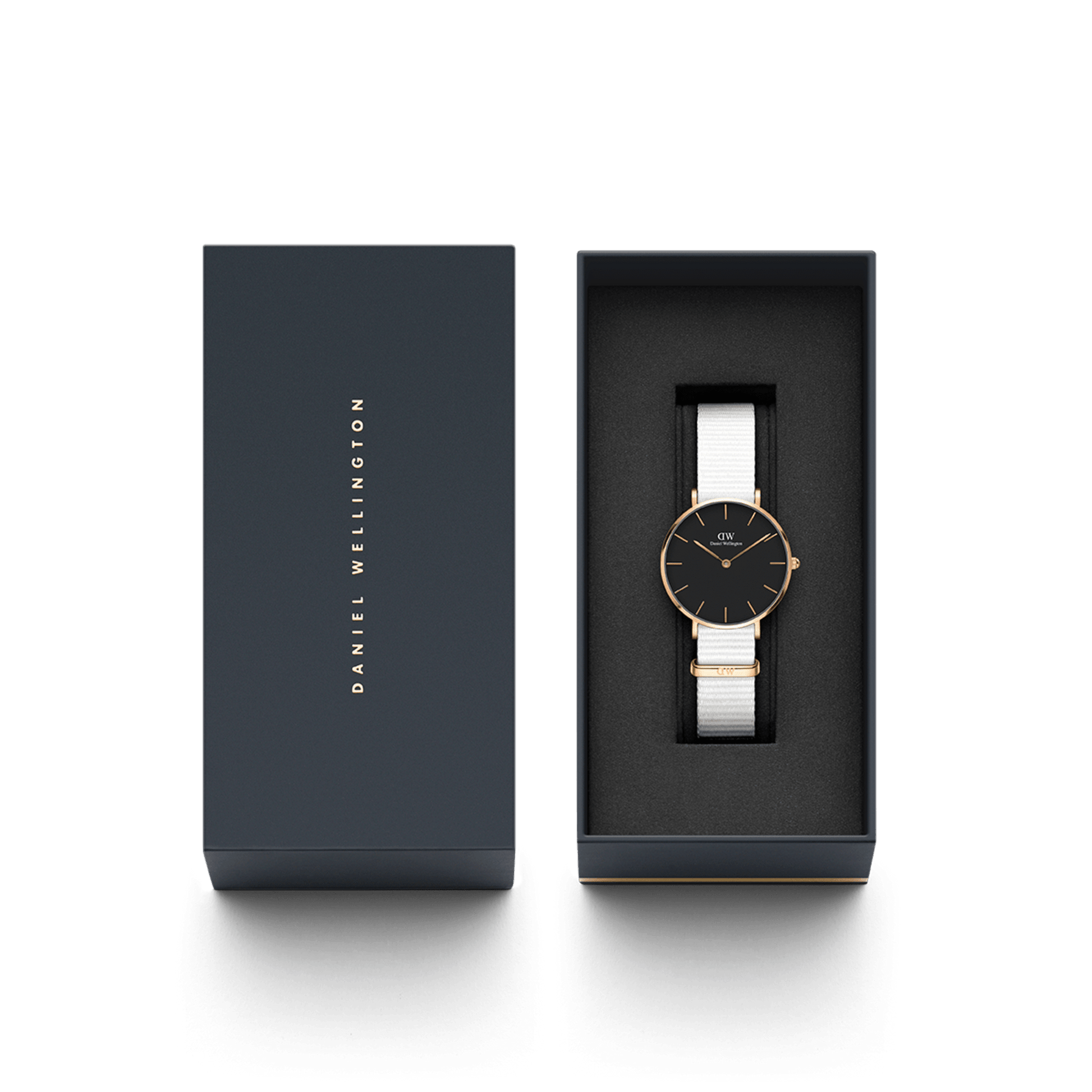 Petite Dover Black Rose Gold