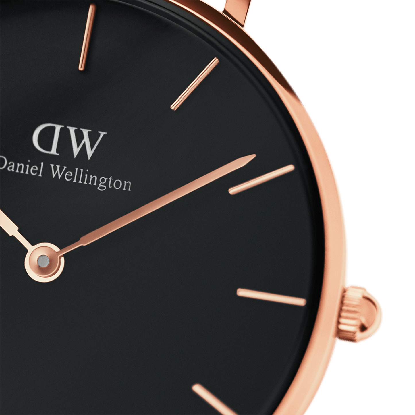 Petite York Black Rose Gold