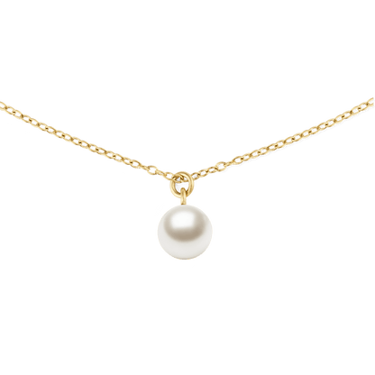 Pearl Necklace Gold