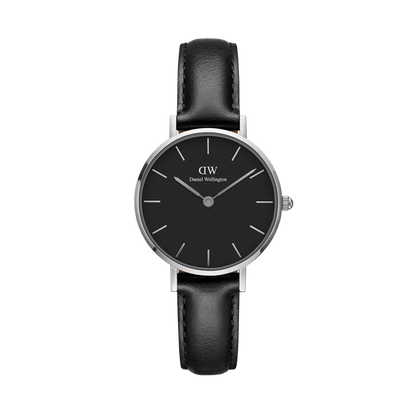 Petite Sheffield Black Silver