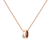 Rose Gold/Satin White