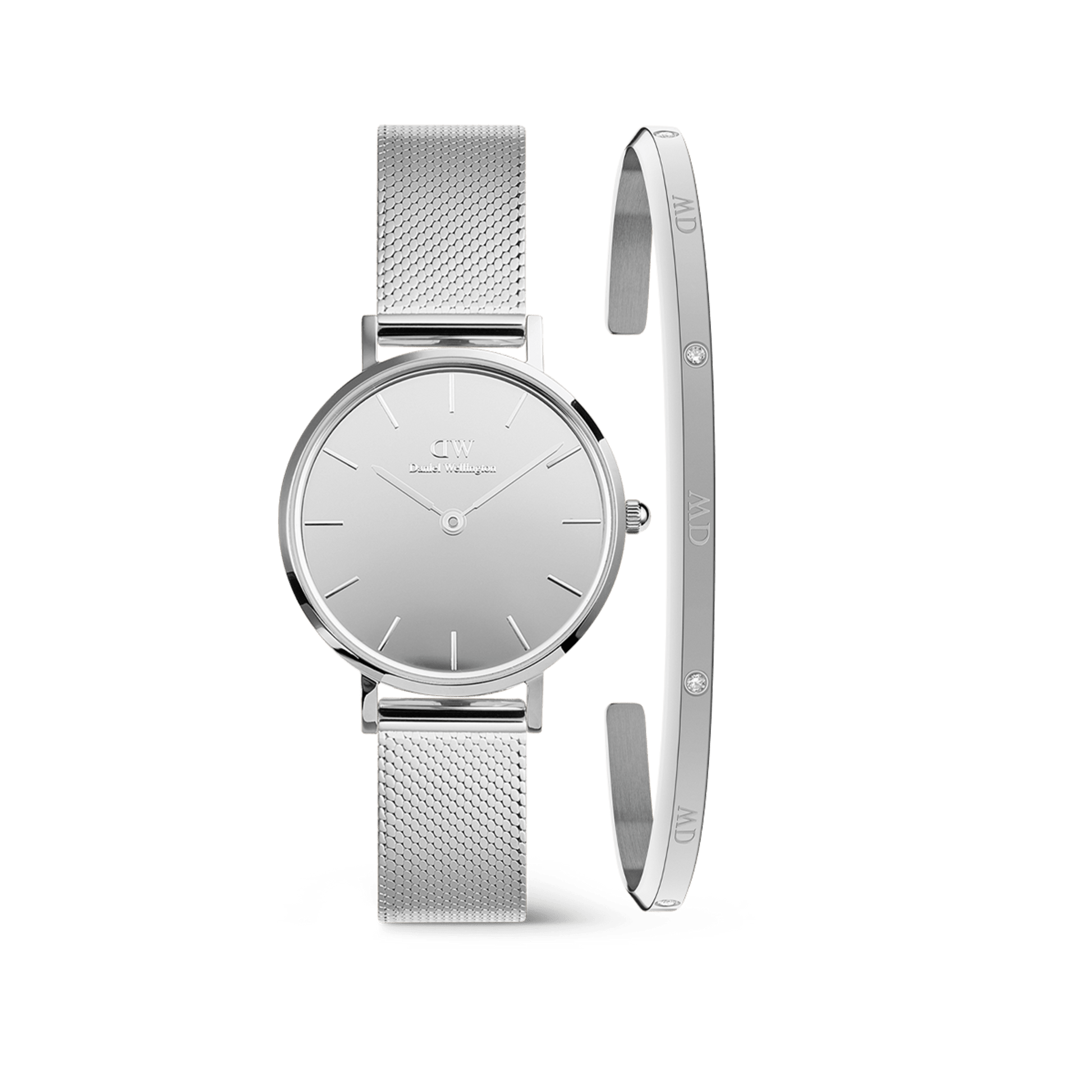 Petite Reflection & Classic Lumine Bracelet Silver Set