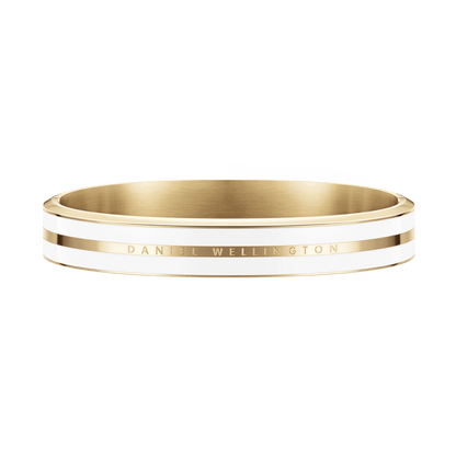 Emalie Infinite Gold Satin White