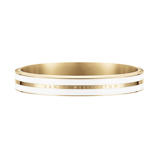 Emalie Infinite Gold Satin White