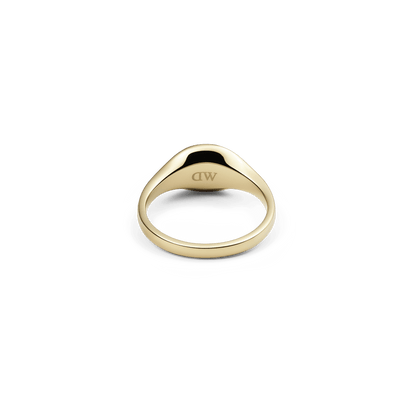Classic Mini Signet Ring Gold