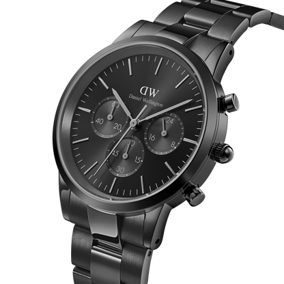 Iconic Chronograph Link Onyx B