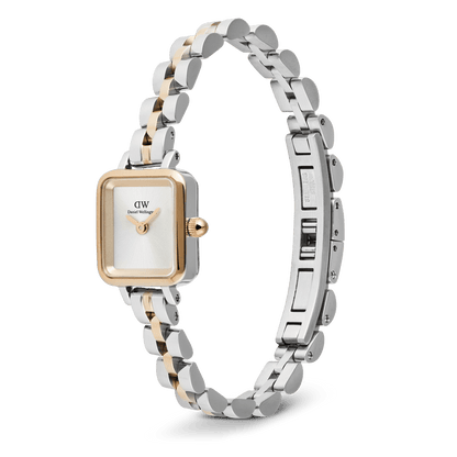 Quadro Mini Arch 3-Link Two Tone Rose Gold