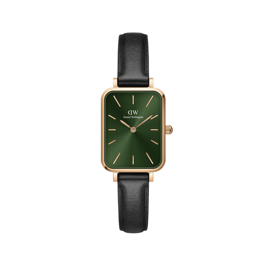 Quadro Pressed Sheffield Emerald Rose Gold