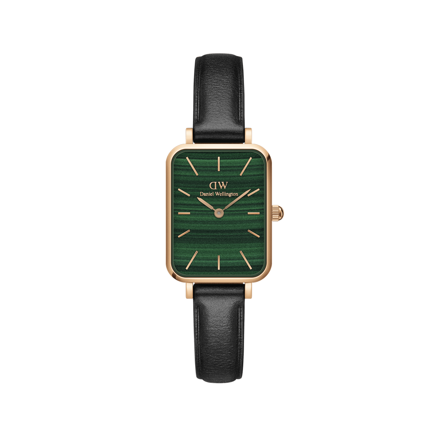 Quadro Pressed Sheffield Green Rose Gold