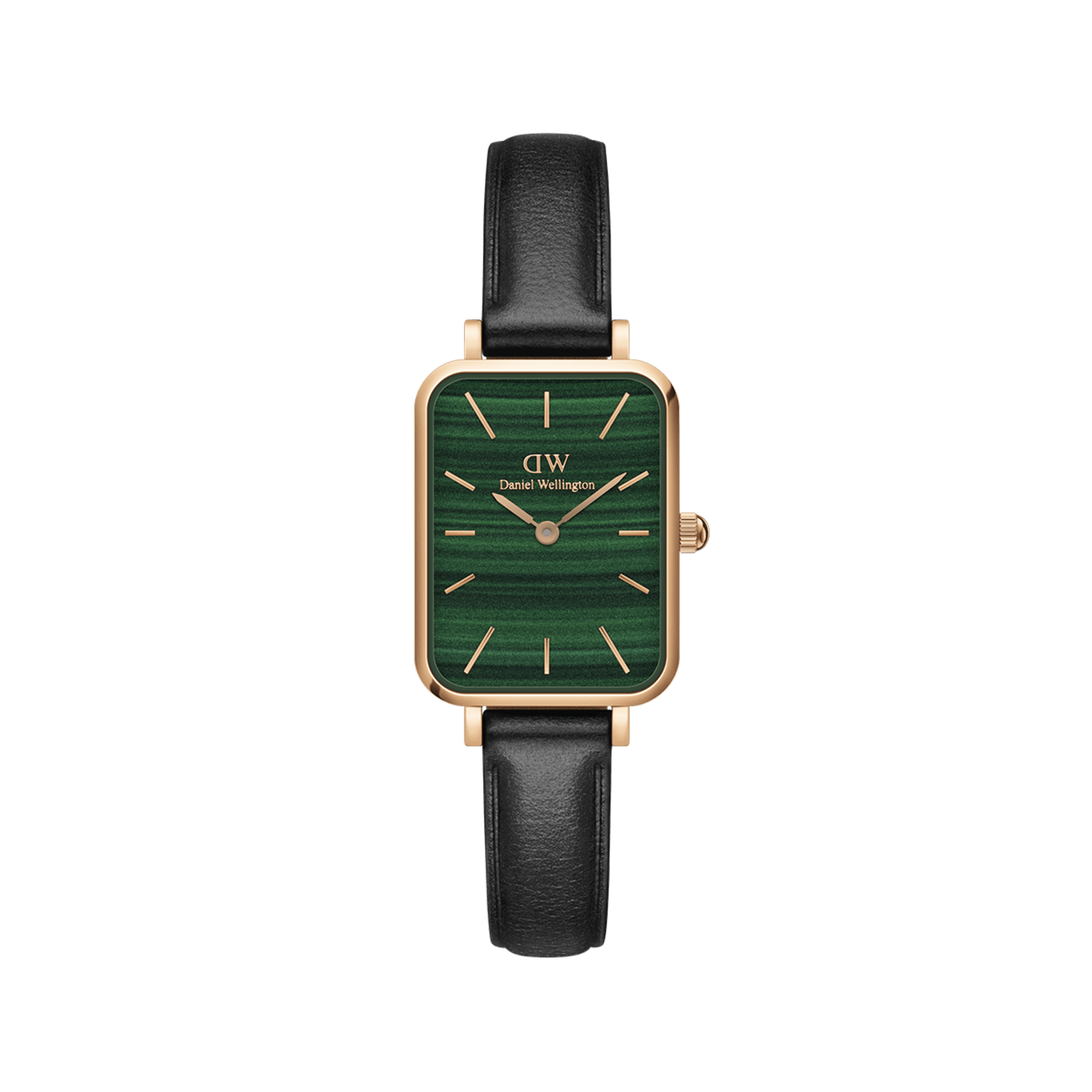 Quadro Pressed Sheffield Green Rose Gold