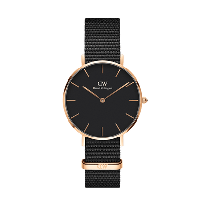 Petite Cornwall Black Rose Gold