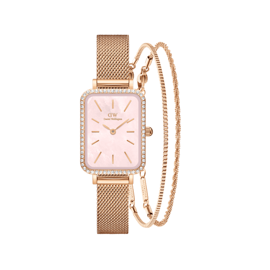 Quadro Bezel & 2x Bracelet Set