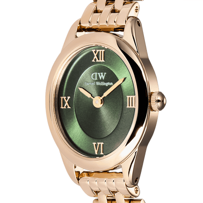 Ophelia Mini Emerald Rose Gold