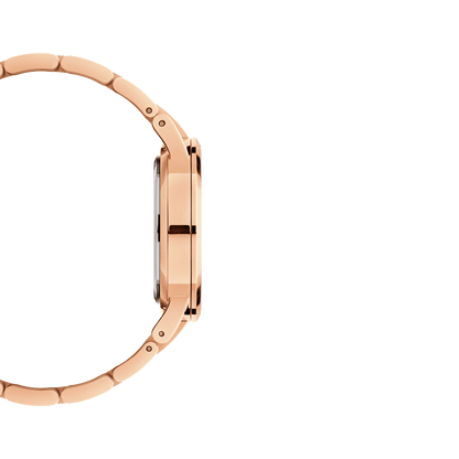 Iconic Link Black Rose Gold