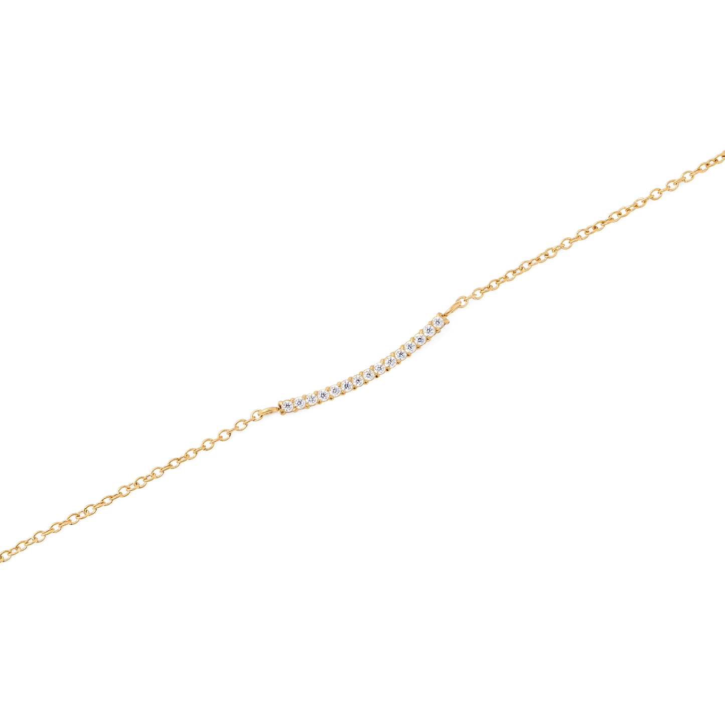 Mirelle Eternity Necklace Gold