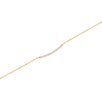 Mirelle Eternity Necklace Gold
