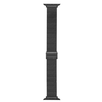 Smartwatch Strap Sandblasted Mesh Black