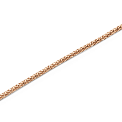 Tide Mesh Necklace Rose Gold 1.8