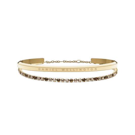 Classic Bracelet Gold & Tennis Bracelet Honey Combo Gold